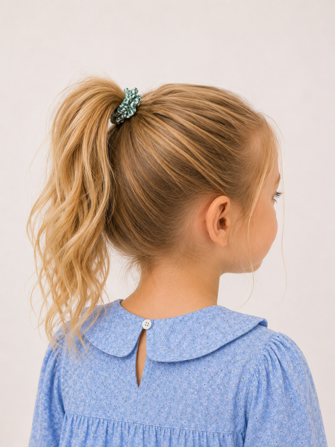 Vichy vert enfant