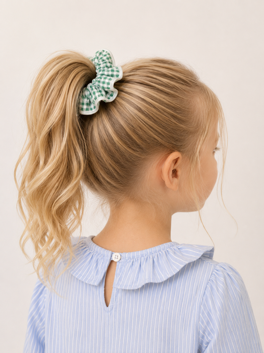 Vichy vert enfant